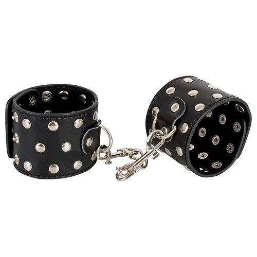Costrittivo polsi con borchie bad kitty